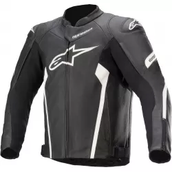 Δερμάτινο μπουφάν μηχανής ALPINESTARS FASTER V2 ΜΑΥΡΟ/ΛΕΥΚΟ Δερμάτινο μπουφάν μηχανής ALPINESTARS FASTER V2 ΜΑΥΡΟ/ΛΕΥΚΟ
