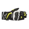 Γάντια μηχανής ALPINESTARS T-SP W DRYSTAR BLACK/NEON YELLOW