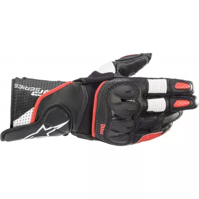 Γάντια μηχανής ALPINESTARS SP-2 V3 ΜΑΥΡΟ/ΑΣΠΡΟ/ΚΟΚΚΙΝΟ