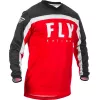 Μπλούζα motocross FLY RACING F-16-BLACK/RED/WHITE