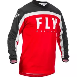 Μπλούζα motocross FLY RACING F-16-BLACK/RED/WHITE Μπλούζα motocross FLY RACING F-16-BLACK/RED/WHITE