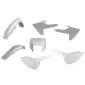 Κιτ Πλαστικών Enduro POLISPORT για Husqvarna TE125/250/300; FE250/350/450 2017-19 KTM ΑΣΠΡΟ thumb
