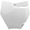 Number Plate μάσκα εμπρός POLISPORT KTM 65 SX - 2016-21 KTM ΑΣΠΡΟ OEM Color thumb