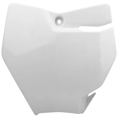 Number Plate μάσκα εμπρός POLISPORT KTM 65 SX - 2016-21 KTM ΑΣΠΡΟ OEM Color Number Plate μάσκα εμπρός POLISPORT KTM 65 SX - 2016-21 KTM ΑΣΠΡΟ OEM Color