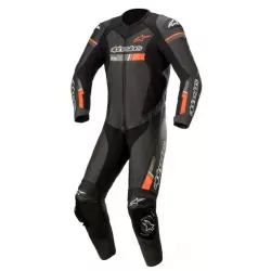Δερμάτινη φόρμα αναβάτη ALPINESTARS GP FORCE CHASER V2 1PC BLACK/FLUO RED Δερμάτινη φόρμα αναβάτη ALPINESTARS GP FORCE CHASER V2 1PC BLACK/FLUO RED
