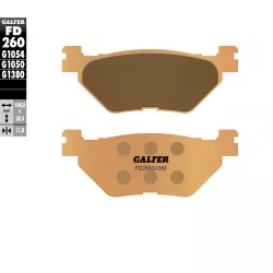 Πίσω τακάκια φρένων μοτοσυκλέτας Galfer SINTERED SCOOTER COMPOUND FD260G1380 Πίσω τακάκια φρένων μοτοσυκλέτας Galfer SINTERED SCOOTER COMPOUND FD260G1380