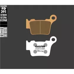 Πίσω τακάκια φρένων μοτοσυκλέτας Galfer SINTERED RACING COMPOUND FD291G1396R Πίσω τακάκια φρένων μοτοσυκλέτας Galfer SINTERED RACING COMPOUND FD291G1396R
