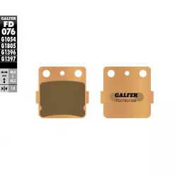 Τακάκια μοτοσυκλέτας Εμπρός / Πίσω Galfer SINTERED FD076G1396 Τακάκια μοτοσυκλέτας Εμπρός / Πίσω Galfer SINTERED FD076G1396