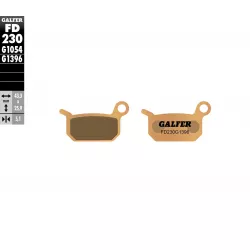 Τακάκια μοτοσυκλέτας Εμπρός / Πίσω Galfer SINTERED FD230G1396