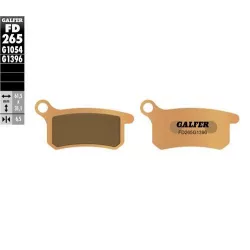 Πίσω τακάκια φρένων μοτοσυκλέτας Galfer SINTERED FD265G1396 Πίσω τακάκια φρένων μοτοσυκλέτας Galfer SINTERED FD265G1396
