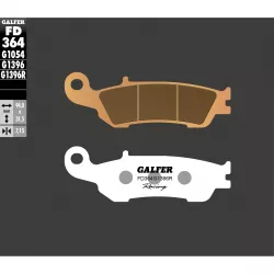 Τακάκια μοτοσυκλέτας Εμπρός Galfer SINTERED RACING FD364G1396R Τακάκια μοτοσυκλέτας Εμπρός Galfer SINTERED RACING FD364G1396R