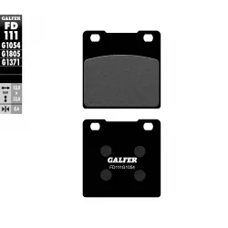 Πίσω τακάκια φρένων μοτοσυκλέτας Galfer SEMI METAL FD111G1054 Πίσω τακάκια φρένων μοτοσυκλέτας Galfer SEMI METAL FD111G1054