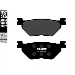 Πίσω τακάκια φρένων μοτοσυκλέτας Galfer SEMI METAL FD260G1054 Πίσω τακάκια φρένων μοτοσυκλέτας Galfer SEMI METAL FD260G1054