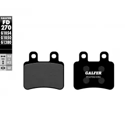 Τακάκια μοτοσυκλέτας Εμπρός / Πίσω Galfer SEMI METAL FD270G1054 Τακάκια μοτοσυκλέτας Εμπρός / Πίσω Galfer SEMI METAL FD270G1054