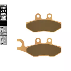 Τακάκια μοτοσυκλέτας Εμπρός / Πίσω Galfer SINTERED SCOOTER FD277G1380 Τακάκια μοτοσυκλέτας Εμπρός / Πίσω Galfer SINTERED SCOOTER FD277G1380