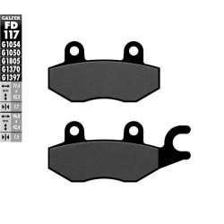 Τακάκια μοτοσυκλέτας Εμπρός / Πίσω Galfer SEMI METAL FD117G1054 Τακάκια μοτοσυκλέτας Εμπρός / Πίσω Galfer SEMI METAL FD117G1054