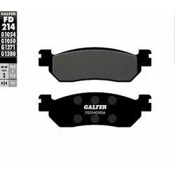 Τακάκια μοτοσυκλέτας Εμπρός  / Πίσω Galfer SEMI METAL FD214G1054 Τακάκια μοτοσυκλέτας Εμπρός  / Πίσω Galfer SEMI METAL FD214G1054
