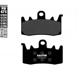 Τακάκια μοτοσυκλέτας Εμπρός Galfer SEMI METAL FD475G1054 Τακάκια μοτοσυκλέτας Εμπρός Galfer SEMI METAL FD475G1054