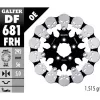 Δισκόπλακα μοτοσυκλέτας πίσω GALFER πλευστή 292x5mm DF681FRH