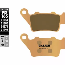 Πίσω τακάκια φρένων μοτοσυκλέτας Galfer SINTERED COMPOUND FD165G1371 Πίσω τακάκια φρένων μοτοσυκλέτας Galfer SINTERED COMPOUND FD165G1371