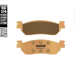 Τακάκια μοτοσυκλέτας Εμπρός / Πίσω Galfer SINTERED COMPOUND FD214G1371 Τακάκια μοτοσυκλέτας Εμπρός / Πίσω Galfer SINTERED COMPOUND FD214G1371