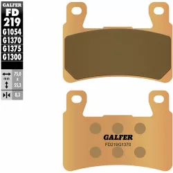 Τακάκια μοτοσυκλέτας Εμπρός Galfer SINTERED COMPOUND FD219G1370 Τακάκια μοτοσυκλέτας Εμπρός Galfer SINTERED COMPOUND FD219G1370