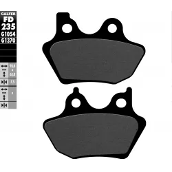 Τακάκια μοτοσυκλέτας Εμπρός / Πίσω Galfer SEMI METAL FD235G1054 Τακάκια μοτοσυκλέτας Εμπρός / Πίσω Galfer SEMI METAL FD235G1054