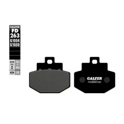 Πίσω τακάκια φρένων μοτοσυκλέτας Galfer SCOOTER FD263G1050