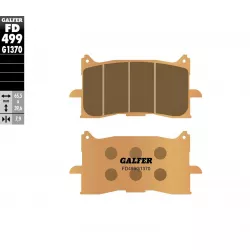 Τακάκια μοτοσυκλέτας Εμπρός Galfer SINTERED COMPOUND FD499G1370 Τακάκια μοτοσυκλέτας Εμπρός Galfer SINTERED COMPOUND FD499G1370