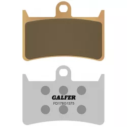 Τακάκια μοτοσυκλέτας Εμπρός  Galfer SINTERED COMPOUND FD178G1375 Τακάκια μοτοσυκλέτας Εμπρός  Galfer SINTERED COMPOUND FD178G1375