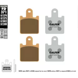 Τακάκια μοτοσυκλέτας Εμπρός Galfer SINTERED COMPOUND FD371G1375 Τακάκια μοτοσυκλέτας Εμπρός Galfer SINTERED COMPOUND FD371G1375