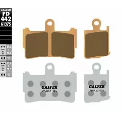 Τακάκια μοτοσυκλέτας Εμπρός Galfer SINTERED COMPOUND FD442G1375 Τακάκια μοτοσυκλέτας Εμπρός Galfer SINTERED COMPOUND FD442G1375