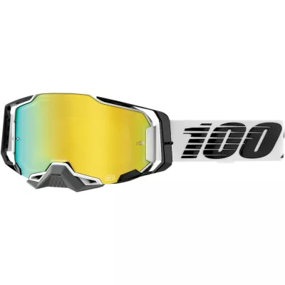 Μάσκα motocross 100% ARMEGA ATMOS - MIRROR GOLD Μάσκα motocross 100% ARMEGA ATMOS - MIRROR GOLD