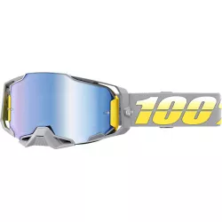 Μάσκα μηχανής motocross 100% ARMEGA COMPLEX BLUE MIRROR Μάσκα μηχανής motocross 100% ARMEGA COMPLEX BLUE MIRROR