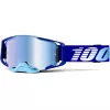 Μάσκα μηχανής motocross 100% ARMEGA ROYAL BLUE MIRROR