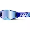 Μάσκα μηχανής motocross 100% ARMEGA ROYAL BLUE MIRROR thumb