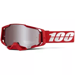 Μάσκα μηχανής motocross 100% ARMEGA HIPER RED Μάσκα μηχανής motocross 100% ARMEGA HIPER RED