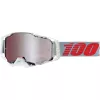 Μάσκα μηχανής motocross 100% ARMEGA HIPER X-RAY SILVER Μάσκα μηχανής motocross 100% ARMEGA HIPER X-RAY SILVER