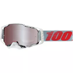 Μάσκα μηχανής motocross 100% ARMEGA HIPER X-RAY SILVER Μάσκα μηχανής motocross 100% ARMEGA HIPER X-RAY SILVER