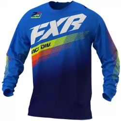 Παιδική μπλούζα motocross FXR CLUTCH MX YOUTH BLUE/NAVY/HI VIS Παιδική μπλούζα motocross FXR CLUTCH MX YOUTH BLUE/NAVY/HI VIS