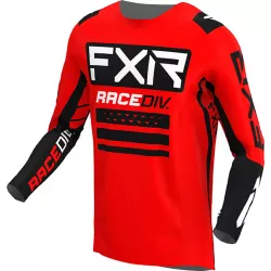 Μπλούζα motocross FXR OFF-ROAD 22 RED/BLACK
