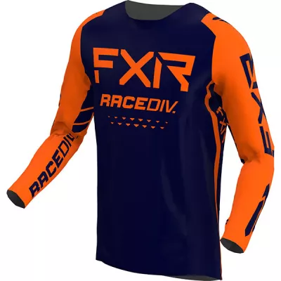 Μπλούζα motocross FXR OFF-ROAD 22 MIDNIGHT/ORANGE
