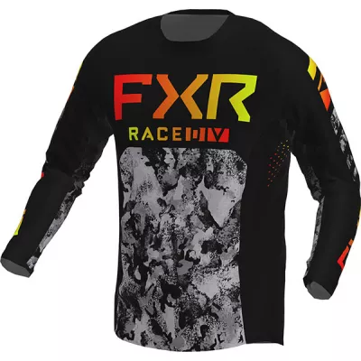 Μπλούζα motocross FXR PODIUM MX22 ACID/INFERNO