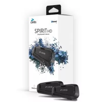 Ενδοεπικοινωνία διπλή για κράνος μηχανής CARDO SPIRIT HD DUO