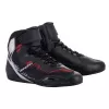Μποτάκια μηχανής ALPINESTARS FASTER-3 RIDEKNIT BLACK/RED/SILVER Μποτάκια μηχανής ALPINESTARS FASTER-3 RIDEKNIT BLACK/RED/SILVER