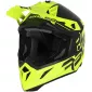Κράνος μηχανής motocross ACERBIS STEEL CARBON FLUO YELLOW thumb