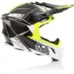 Κράνος motocross ACERBIS STEEL CARBON WHITE/YELLOW thumb