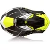 Κράνος motocross ACERBIS STEEL CARBON WHITE/YELLOW thumb