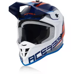Κράνος μηχανής motocross ACERBIS LINEAR BLUE/WHITE Κράνος μηχανής motocross ACERBIS LINEAR BLUE/WHITE