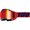 Μάσκα μηχανής motocross 100% ACCURI2 KEARNY - MIRROR RED Μάσκα μηχανής motocross 100% ACCURI2 KEARNY - MIRROR RED